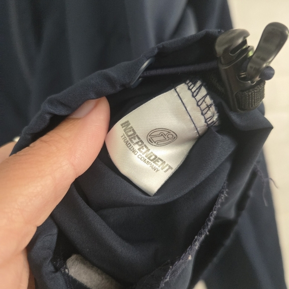 Salty Crew Frenzy Windbreaker Zip-Up Jacket Hooded Size 2XL Navy Blue - Picture 3 of 7